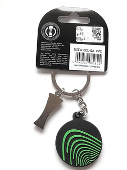 Brelok Liga Konferencji logo i mini trofeum (produkt oficjalny)