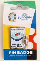 Odznaka miasto-gospodarz Gelsenkirchen UEFA Euro 2024 Niemcy (produkt oficjalny)