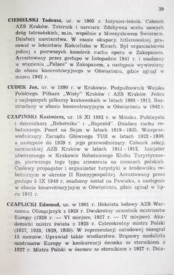 Straty osobowe Akademickiego Związku Sportowego w latach II wojny światowej 1939-1945