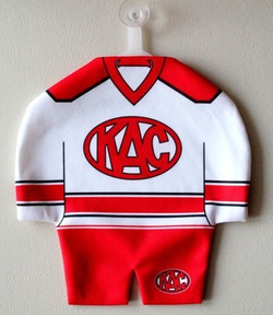 Mini koszulka-zawieszka Klagenfurt AC (hokej na lodzie)