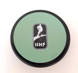 Krążek hokejowy IIHF (treningowy) WADA doping to nie hokej (produkt oficjalny)