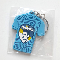 Brelok Pafos FC koszulka z herbem, gumowy (produkt oficjalny) 