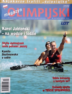 Magazyn Olimpijski. Miesięcznik Polskiego Komitetu Olimpijskiego nr 10 październik 2002