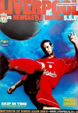 Program Liverpool FC - Newcastle United Premier League (05.05.2001)