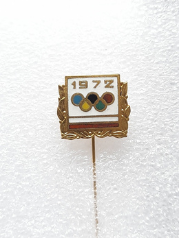 Odznaka Igrzyska Olimpijskie Monachium 1972 reprezentacja Polski (emalia)