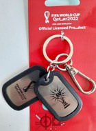Brelok Mistrzostwa Świata Katar 2022 nieśmiertelnik (produkt oficjalny)