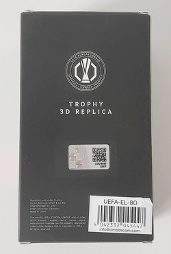 Replika miniatura Pucharu Liga Europy UEFA (oficjalny produkt) 8 cm