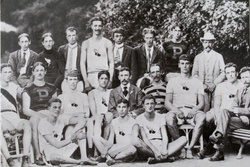 Pocztówka Reprezentacja USA Igrzyska Olimpijskie Paryż 1900