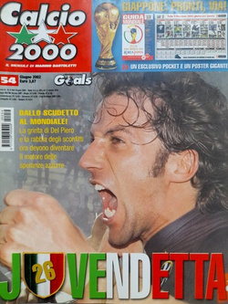 Miesięcznik Calcio 2000 (nr 54, czerwiec 2002)