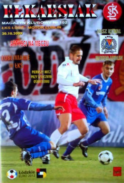 Program ŁKS Łódź - Motor Lublin (30.10.2009) - I liga