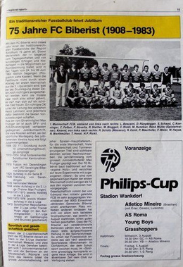 Magazyn Regional Sport nr 3/1983 (Szwajcaria)
