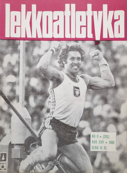 Miesięcznik Lekkoatletyka 1980 (8 numerów)