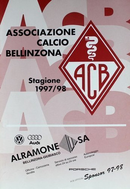 AC Bellinzona. Informator sezon 1997-1998