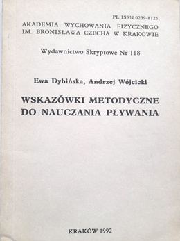Wskazówki metodyczne do nauczania pływania (AWF Kraków)