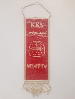 Proporczyk KS Włókniarz Konstantynów (PRL)