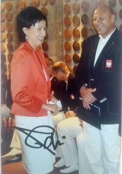 Zdjęcie Dorota Idzi (pięciobój nowoczesny) z oryginalnym autografem