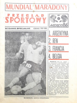 Gazeta Mundial Maradony. Mexico 86 (Przegląd Sportowy - wydanie specjalne)