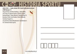 Czarni Lwów (28.05.1922) - Kolekcja Historia Sportu nr 30