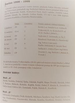 70 lat piłki nożnej w Sardicach 1934-2004 (Czechy)