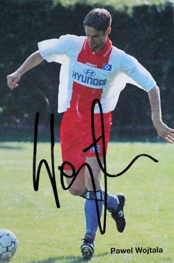 Zdjęcie Paweł Wojtala (Hamburger SV) z oryginalnym autografem