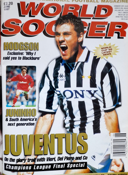 Miesięcznik World Soccer Rocznik 1997 (kompletny, oprawiony)