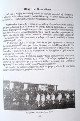 Życie sportowe żołnierzy polskich w niewoli niemieckiej w latach 1939-1945