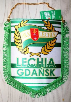 Proporczyk Lechia Gdańsk (produkt oryginalny)