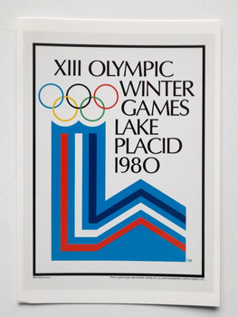 Pocztówka Zimowe Igrzyska Olimpijskie Lake Placid 1980 (MKOl)