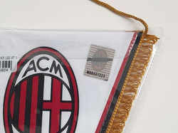 Proporczyk AC Milan biały z herbem 17 cm (produkt oficjalny) 