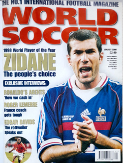 Miesięcznik World Soccer Rocznik 1999 (kompletny, oprawiony)