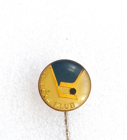 Odznaka Kometa Klub hokej na lodzie (Czechosłowacja, epoksyd)