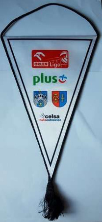 Proporczyk KSZO Ostrowiec Świętokrzyski S.A. piłka siatkowa kobiet