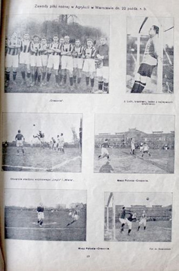 Tygodnik Świat nr 45/1922 (Zdjęcia z turnieju piłki nożnej na Agrykoli)