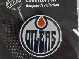 Odznaka Edmonton Oilers hokej na lodzie NHL (produkt oficjalny)