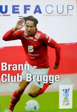 Program Brann Bergen - Club Brugge Puchar UEFA (20.09.2007)