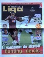 Gazeta meczowa CFR Kluż - Manchester United Liga Mistrzów (02.10.2012)