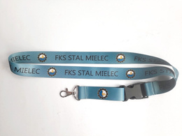 Smycz FKS Stal Mielec niebieska, dwustronna (produkt oficjalny)