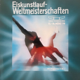 Program oficjalny Mistrzostwa Świata w łyżwiarstwie figurowym (Wiedeń, 13-18.3.1979)