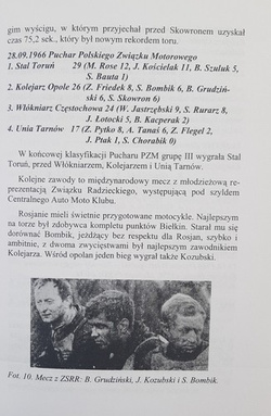 Na kolejarskim torze. Historia opolskiego żużla. Część druga 1965-1969