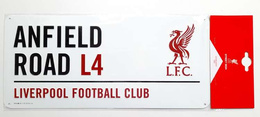 Tabliczka Liverpool FC - Anfield Road (produkt oficjalny)