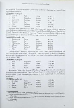 Chód sportowy w meczach lekkoatletycznych w latach 1922-2015 (Świat Chodu Sportowego Tom II)