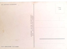 Pocztówka Henryk Szczepański - Mistrz Polski 1958 (ŁKS Łódź)