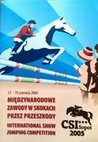 Program Międzynarodowe Zawody W Skokach Przez Przeszkody Sopot (17-19.06.2005)