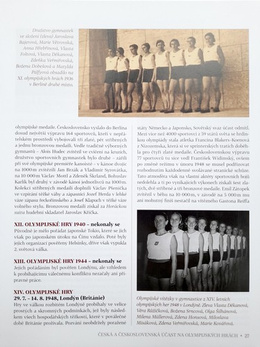 Encyklopedia olimpijczyków (Czeski Komitet Olimpijski)
