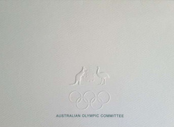 Blankiet zaproszenia Australijski Komitet Olimpijski