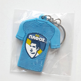 Brelok Pafos FC koszulka z herbem, gumowy (produkt oficjalny) 