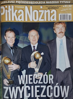 Tygodnik Piłka Nożna rocznik 2006 (kompletny, 52 numery, oprawiony)