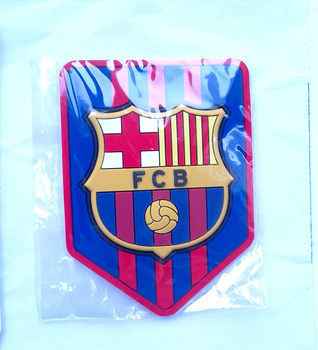 Magnes FC Barcelona mini proporczyk, gumowy (produkt oficjalny)