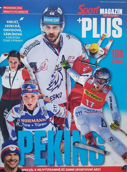 Sport Magazin. Peking 2022 (Skarb kibica zimowe igrzyska olimpijskie Pekin 2022, Czechy)