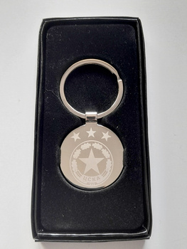 Brelok CSKA Sofia metalowy z herbem i piłką (produkt oficjalny)